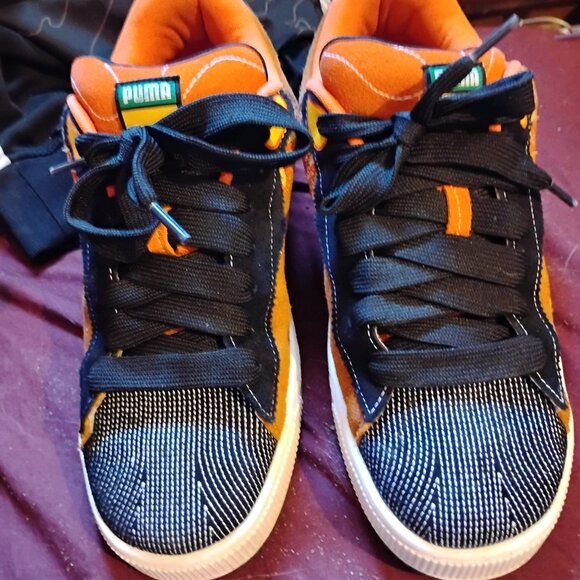 Men's Size 12 Puma Suede Dia De Los Meurtres Day Of Dead Limited Edition Shoes - Picture 2 of 9